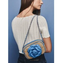 Rosie Straw Camera Bag -Jewelry Store rosie straw camera bag true blue 3 a8f4eb31 d1c7 4374 8ef0 8d632d7b085b