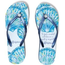 Sand Flip Flops -Jewelry Store sand flip flops blues 2
