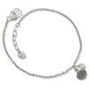 Silver Shells Anklet -Jewelry Store silver shells anklet silver pearl 0