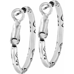 Small Hoop Charm Earrings -Jewelry Store small hoop charm earrings silver 1 363ede87 93c1 4b2d 91c5 c6184c8ff2dd