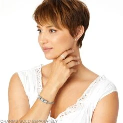 Stardust Thin Stopper Bead 7 Stardust Thin Stopper Bead -Jewelry Store stardust thin stopper bead silver 2