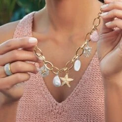 Sunset Cove Charm Bracelet -Jewelry Store sunset cove charm bracelet silver gold 2