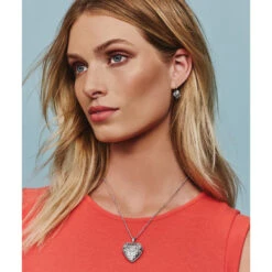 Sweet Memory Locket Necklace -Jewelry Store sweet memory locket necklace silver 4 1b022e67 fa42 4930 8eff c829e9c355f1