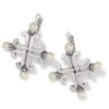 Taos Pearl Cross Leverback Earrings 2 Taos Pearl Cross Leverback Earrings -Jewelry Store taos pearl cross leverback earrings silver pearl 0 791407d6 188f 46bb b663 4f3212b301ca