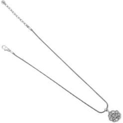 The Botanical Rose Reversible Short Necklace -Jewelry Store the botanical rose reversible short necklace silver 2 bb284da0 f891 4288 81c4 47c463bd9de5