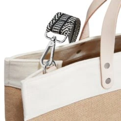 The Picnic East West Burlap Tote -Jewelry Store the picnic east west burlap tote multi 3