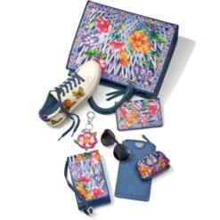 Trellis Blooms Phone Organizer -Jewelry Store trellis blooms phone organizer multi 4