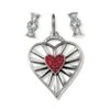 Vibrant Heart Charm Gift Set -Jewelry Store vibrant heart charm gift set silver red 0 1077a0a3 e21d 4678 8d0d ed0c4ecd78d3