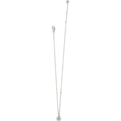 Voyage Mini Compass Necklace -Jewelry Store voyage mini compass necklace silver 2